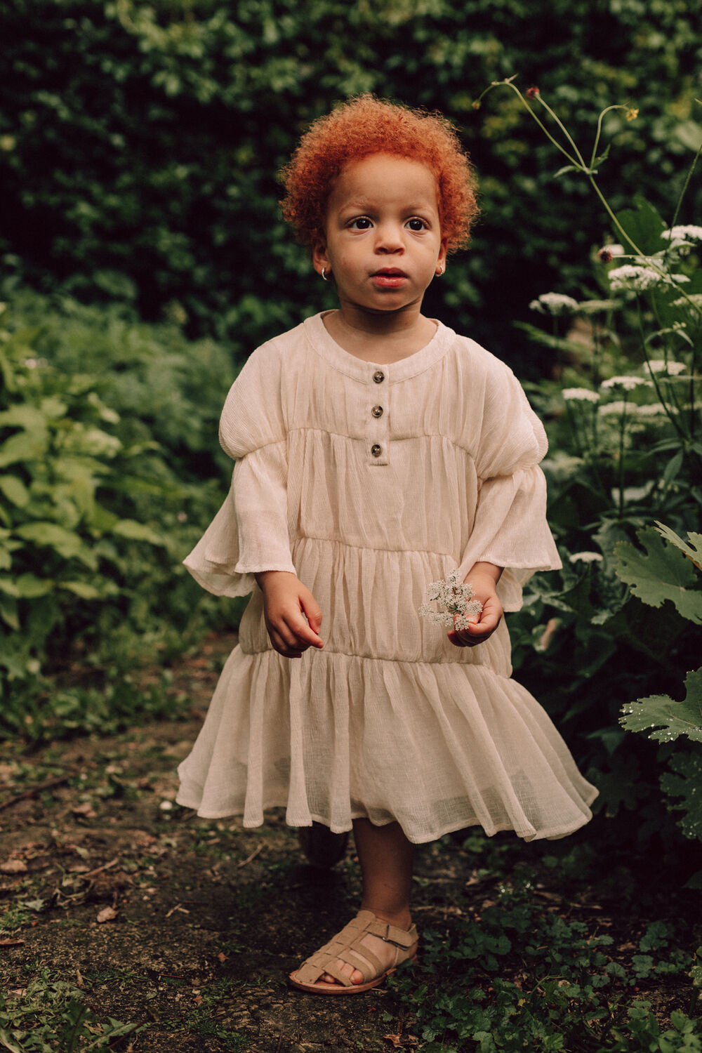 Wei&szlig;e BAJE STUDIO Minikleid RIBAS - large