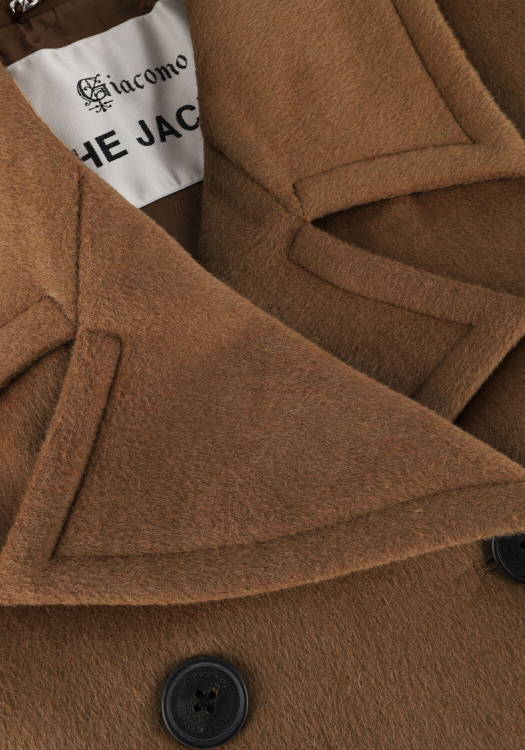 Camelfarbene GIACOMO THE JACKET M&auml;ntel 6618930 - large