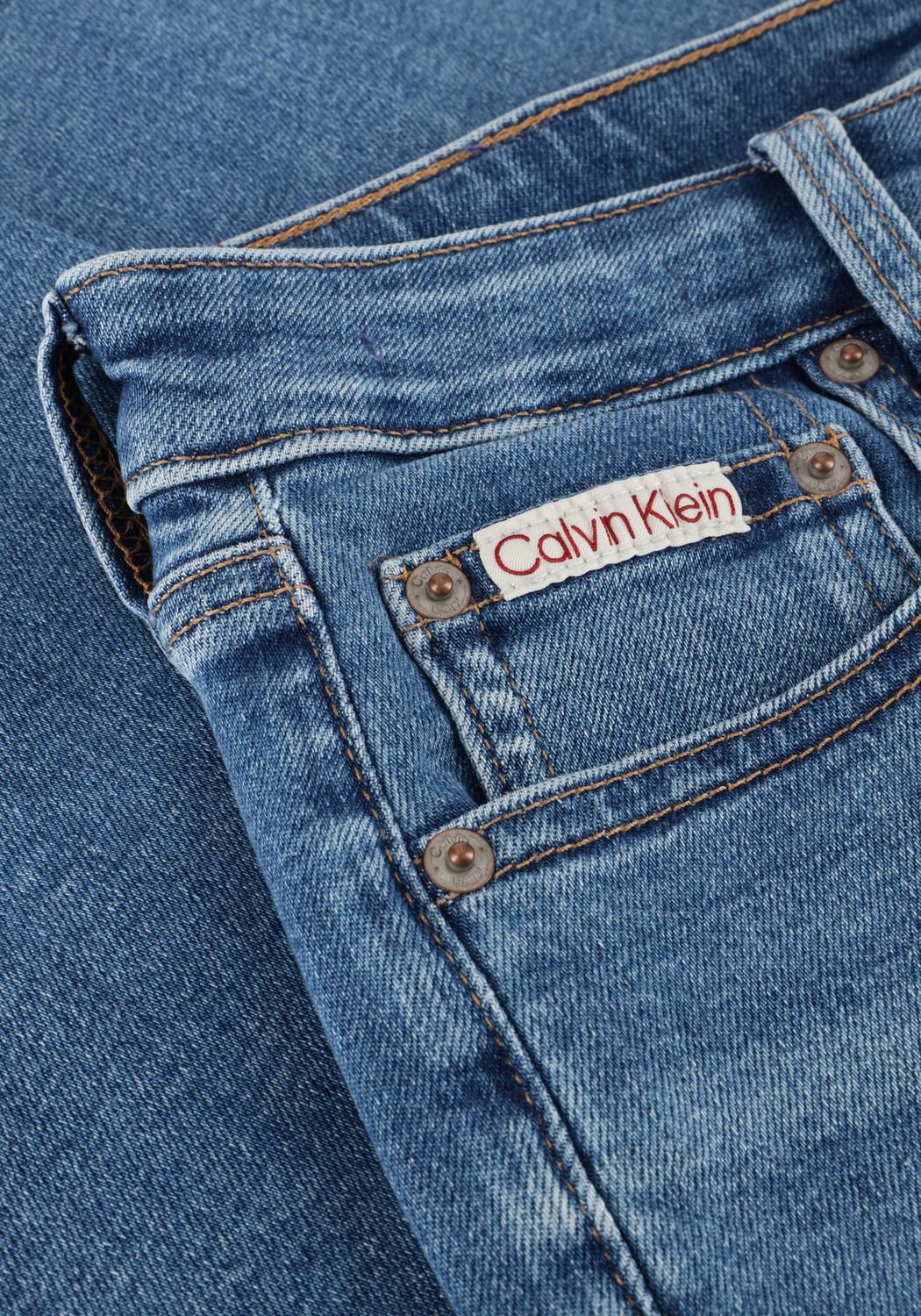 Blaue CALVIN KLEIN Slim fit jeans HGH RS SKNNY ANKL - large