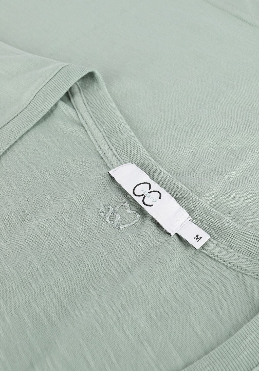 Gr&uuml;ne CC HEART T-shirt BASIC V-NECK TSHIRT - large