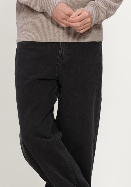 Schwarze RESTER&Ouml;DS Straight leg jeans RTOWEN LOOSE FIT JEANS - large