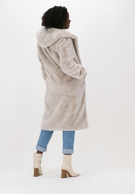 Ecru MOSCOW Fake-Fur-Jack NADJANA - large