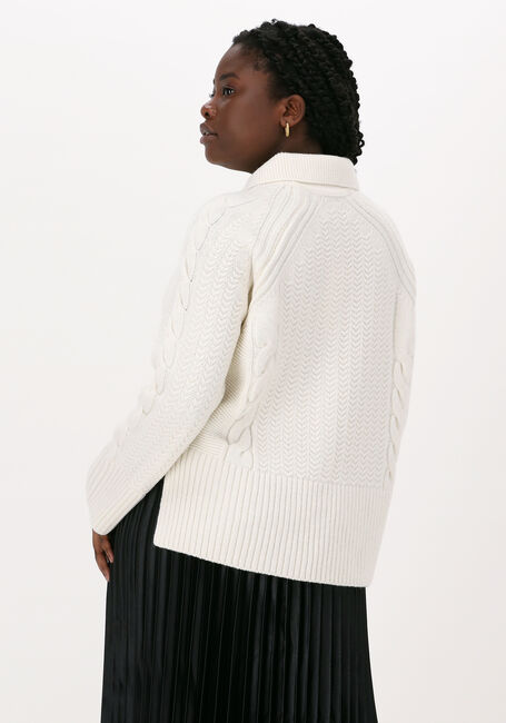 Weiße LEVETE ROOM Strickjacke KALMA 8 - large