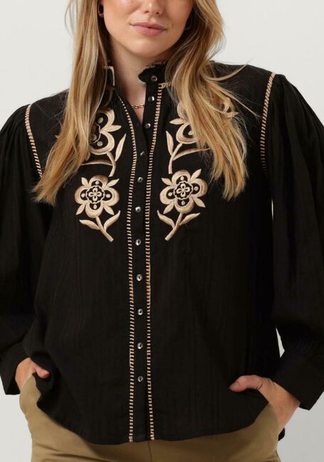 Schwarze ANTIK BATIK Blusen ANOUKI BLOUSE - large