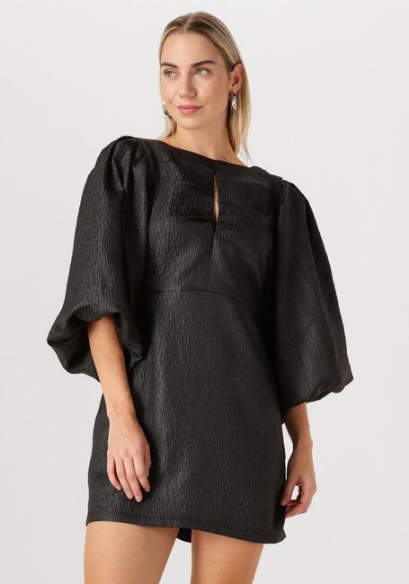 Schwarze BY-BAR Minikleid MIMI BUBBLE DRESS - large
