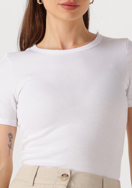 Weiße MODSTRÖM T-shirt IGORMD SHORT T-SHIRT - large