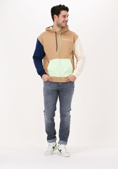 Mehrfarbige/Bunte SCOTCH & SODA Sweatshirt HOODED SWEATSHIRT IN ORGANIC C - large