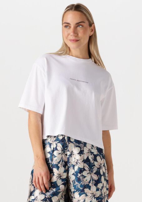 Weiße AMAYA AMSTERDAM T-shirt BAYLIE - large