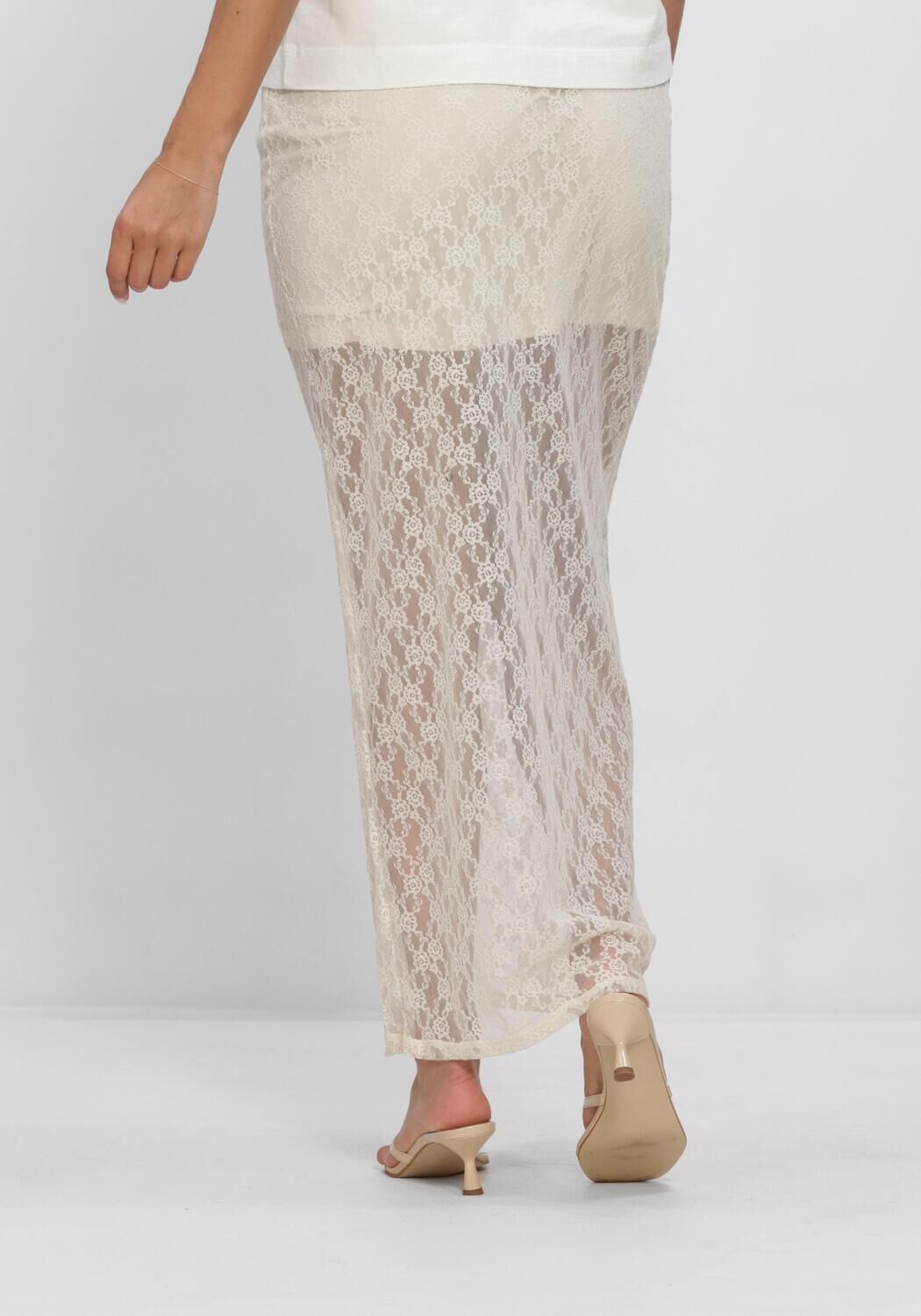 Rote Y.A.S. Maxirock YASKARINAHW LONG LACE SKIRT KA - large