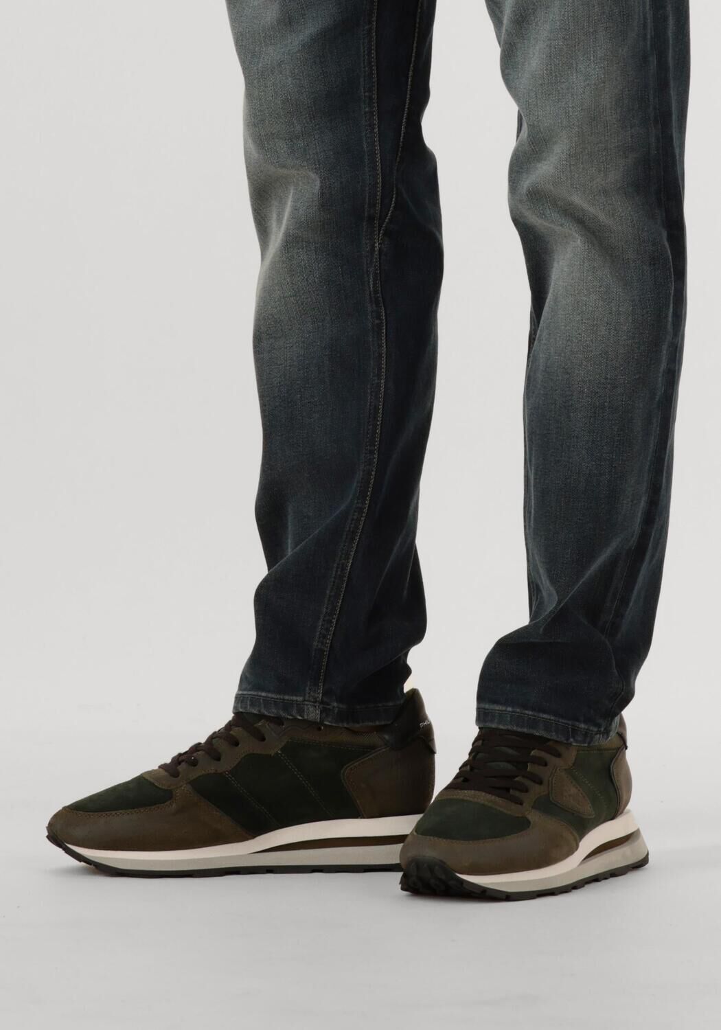 Gr&uuml;ne PHILIPPE MODEL Sneaker Low TROPEZ HAUTE LOW MAN - large