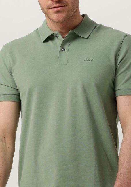 Grüne BOSS BLACK Polo-Shirt PALLAS - large