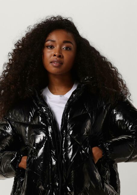 Schwarze CANADIAN Wattierte Jack EUGENIE MID - large