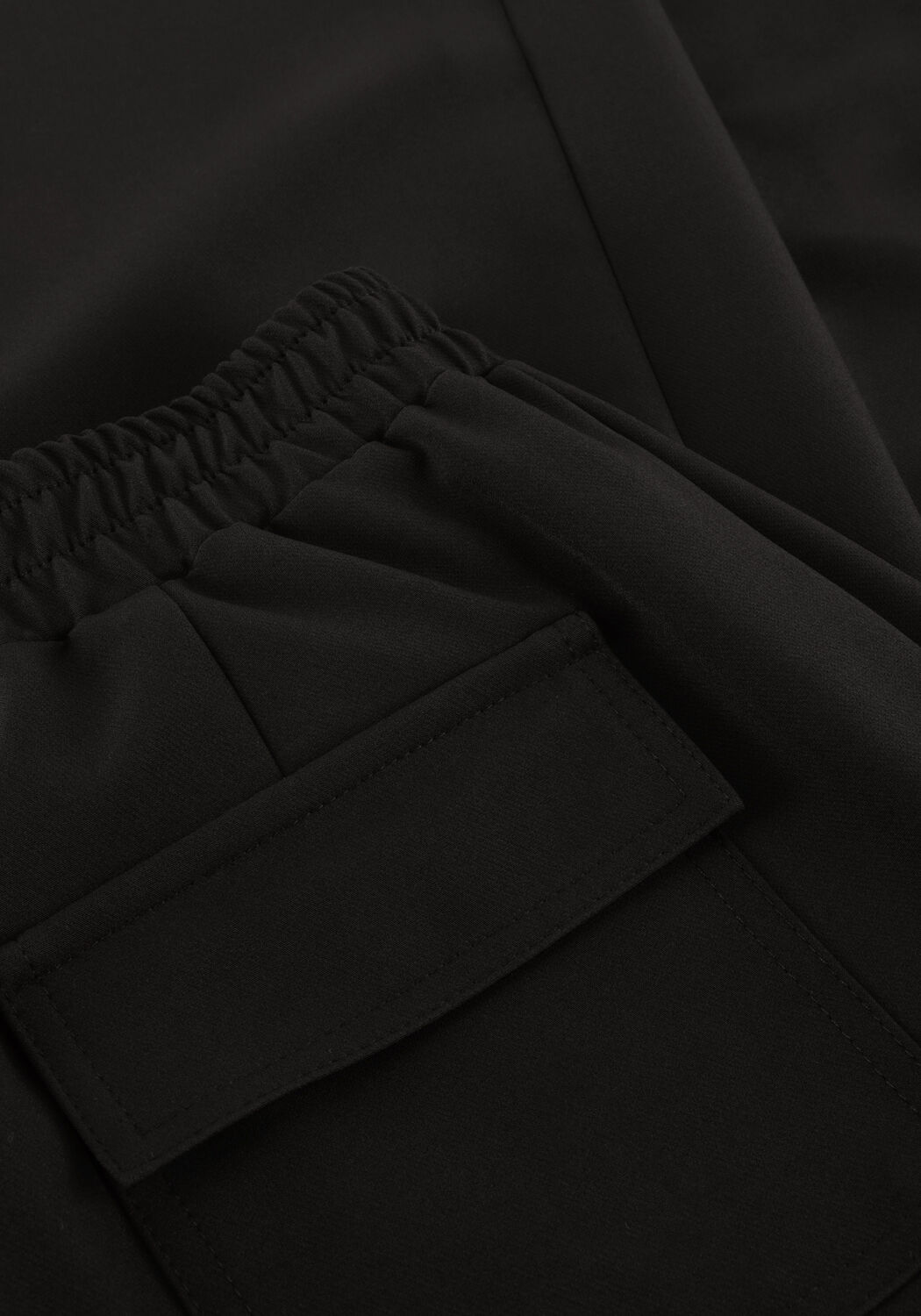 Schwarze ACCESS Weite Hose D54-5043-387 - large