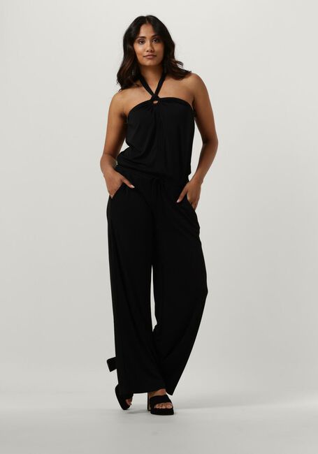 Schwarze SUMMUM Jumpsuit JUMPSUIT CREPE JERSEY - large