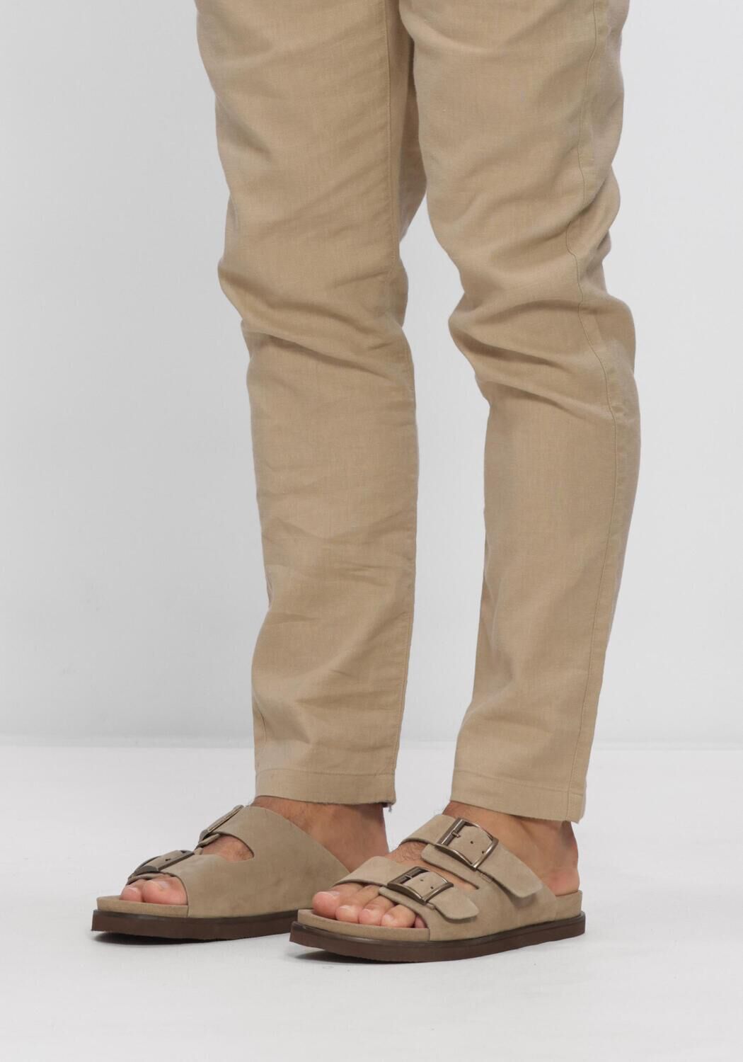 Beige STEFANO LAURAN Pantolette 26005 - large