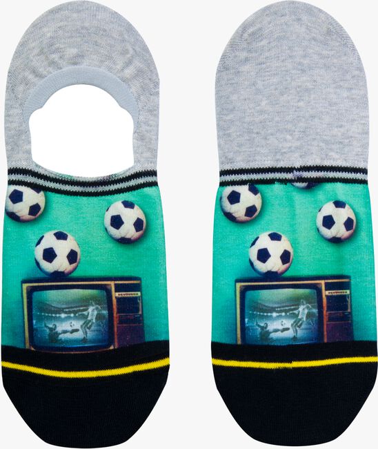 Mehrfarbige/Bunte XPOOOS Socken SOCCER AT TV INVISIBLE - large