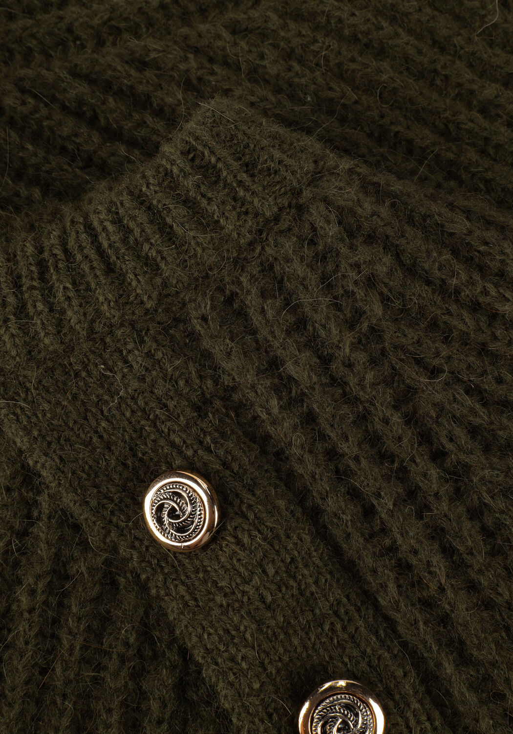 Gr&uuml;ne NOTRE-V Pullover KNIT BUTTON NV-AZRA - large