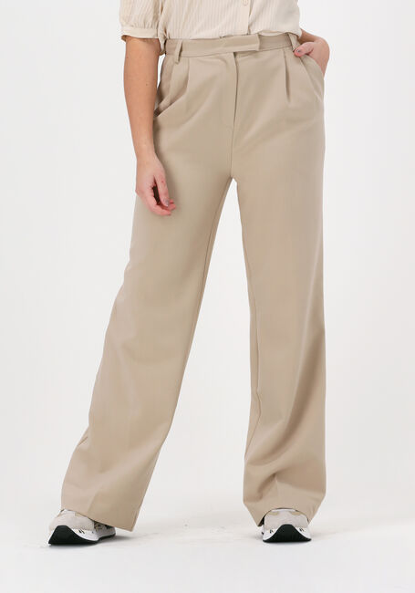 Beige ANOTHER LABEL Hose MOORE PLEATED PANTS - large