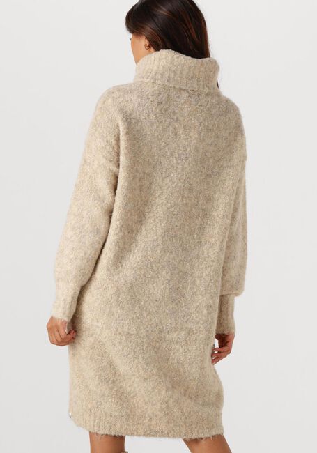 Beige SIMPLE Minikleid KNIT-BOUCLE-25-3 - large
