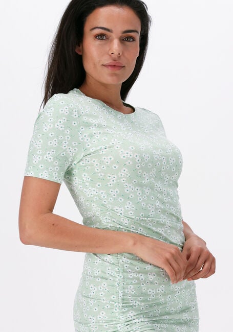 Grüne ENVII Midikleid ENZOE SS DRESS AOP QUIT 5329 - large