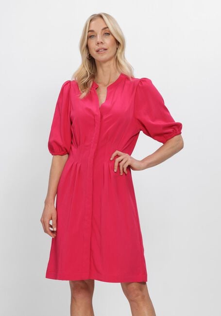 Goldfarbene MSCH COPENHAGEN Kleider MSCHMALANIE 2 4 SHIRT DRESS - large