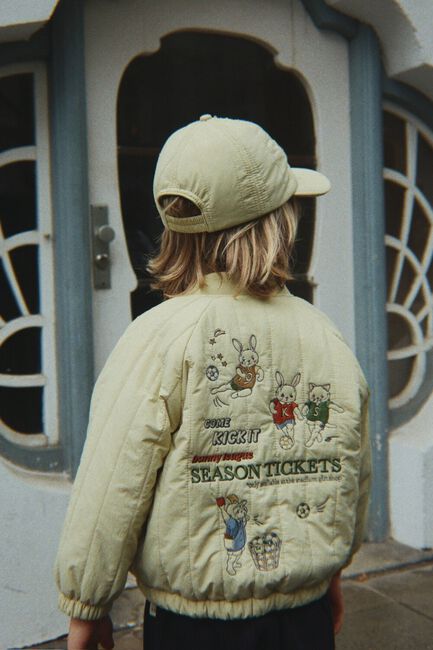 Sand KONGES SLOJD Jack JUNO BOMBER JACKET - large