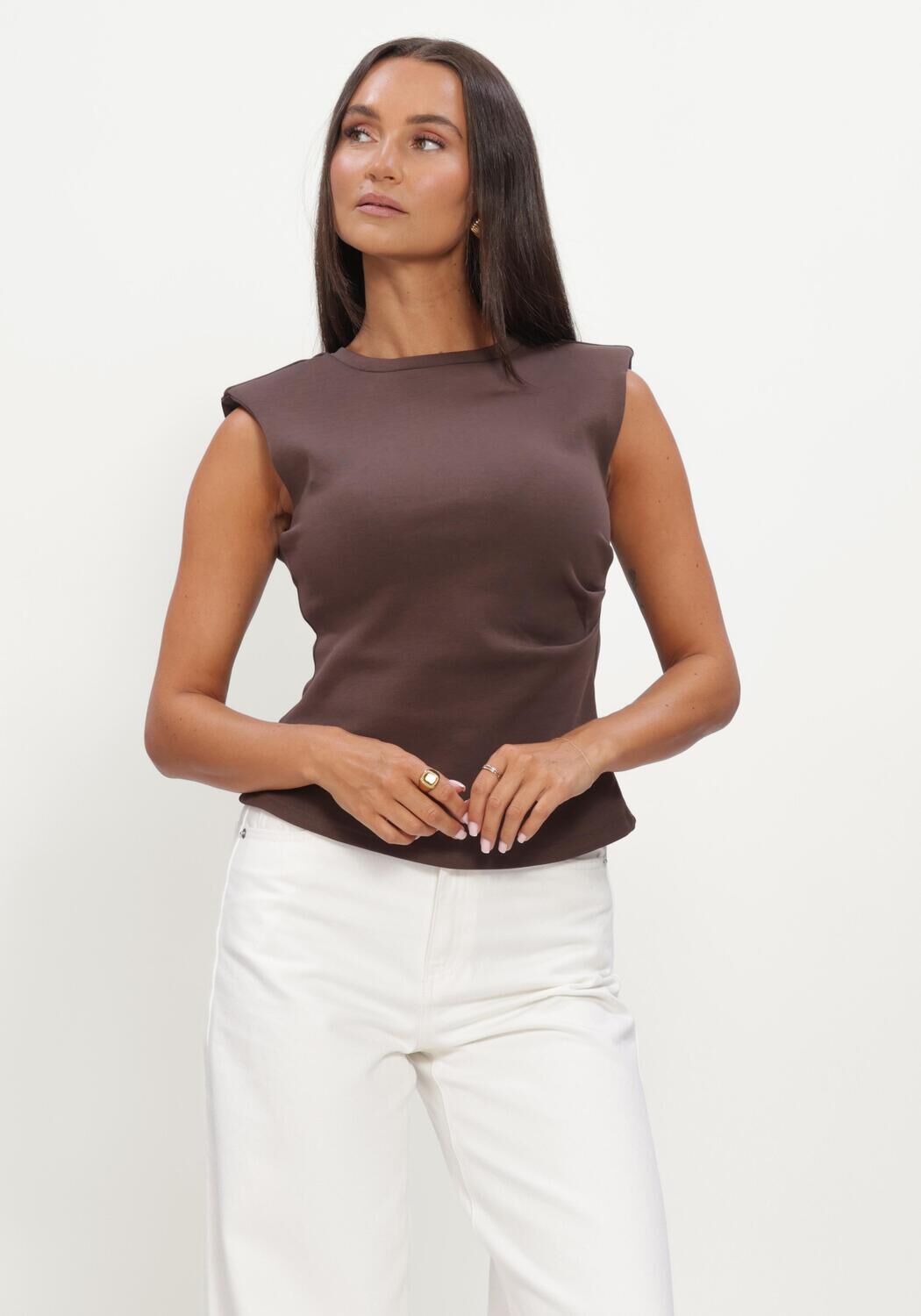 Braune Y.A.S. Top YASPINA SL TOP NOOS - large