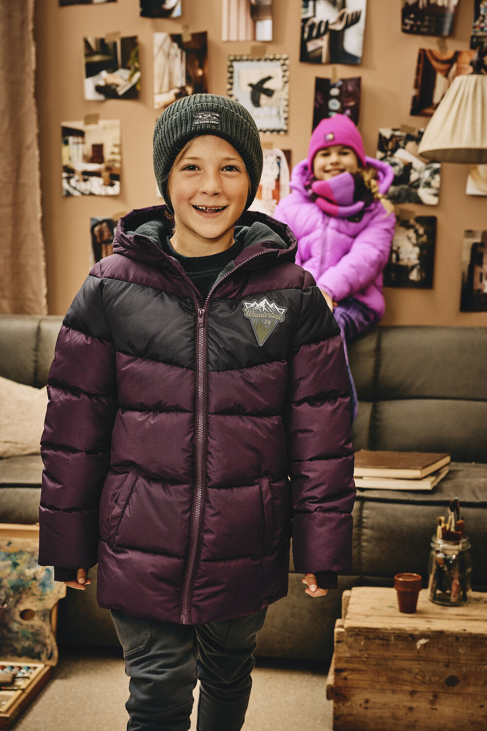 Bordeaux Z8 Wattierte Jack BODI - large