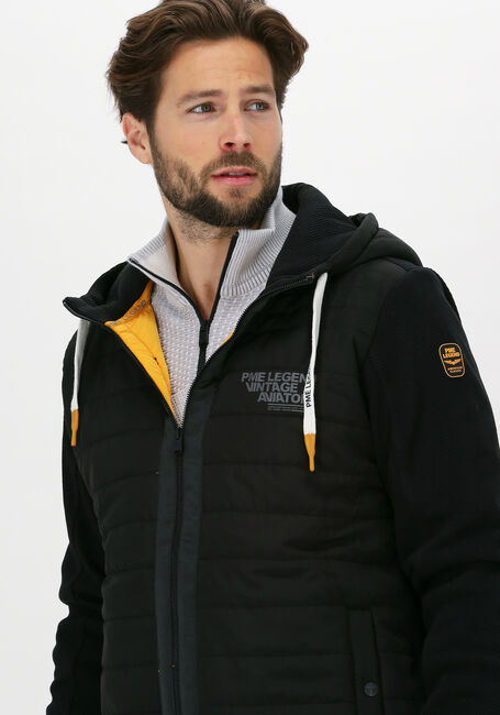 Schwarze PME LEGEND Jack ZIP JACKET STRUCTURED SWEAT WI - large