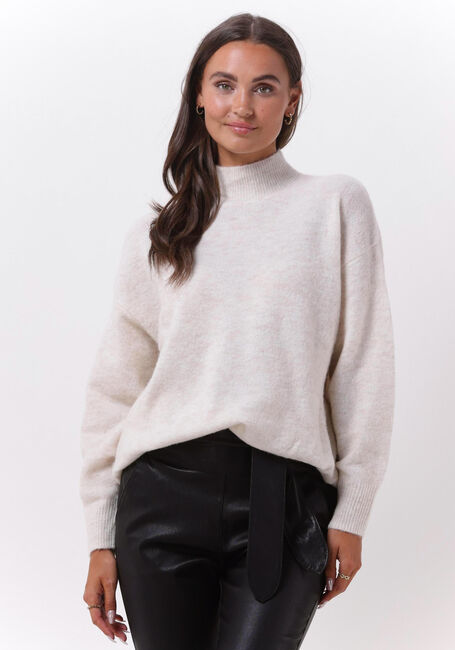 Sand OBJECT Rollkragenpullover ELLIE L/S KNIT TUNIC - large