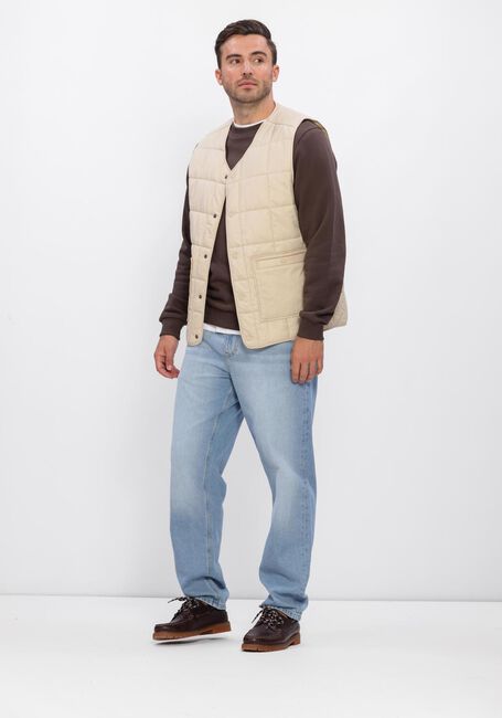 Braune LES DEUX Sweatshirt BEN GLOBE SWEATSHIRT - large