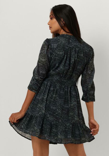 Grüne SCOTCH & SODA Minikleid WRAP MINI DRESS - large