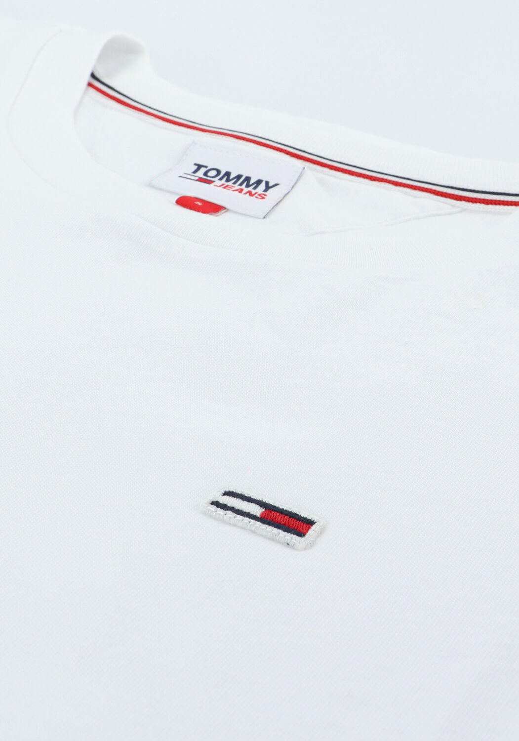 Wei&szlig;e TOMMY JEANS T-shirt TJW REGULAR JERSEY C NECK - large
