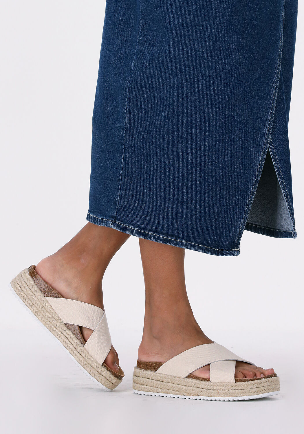 Beige ANOTHER LABEL Pantolette MALENA SANDAL - large