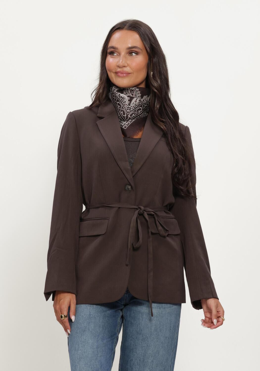 Braune MSCH COPENHAGEN Blazer MSCHKIESA HENRIKA BLAZER - large