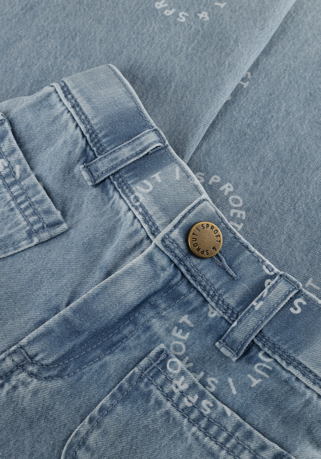 Hellblau Sproet & Sprout Wide jeans DENIM FLARED PANTS - large