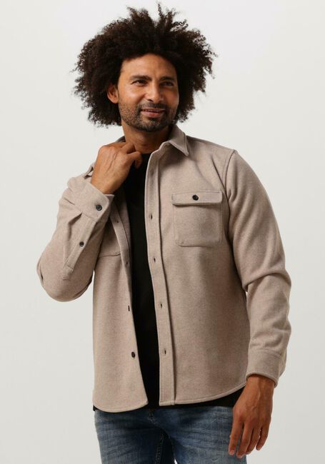 Beige DSTREZZED Overshirt ULRIK OVERSHIRT - large