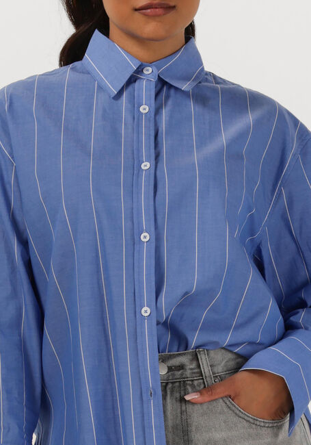 Blaue WITHBLACK Blusen WBLNOA LS STRIPED SHIRT - large