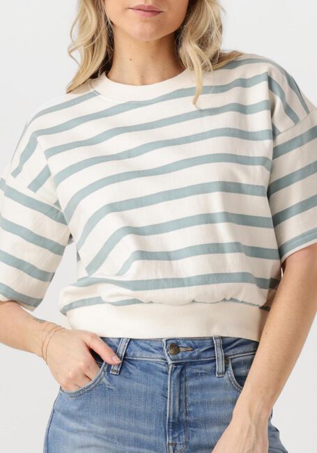 Hellblau MINUS Pullover ESTELLA SHORT SLEEVE SWEAT - large