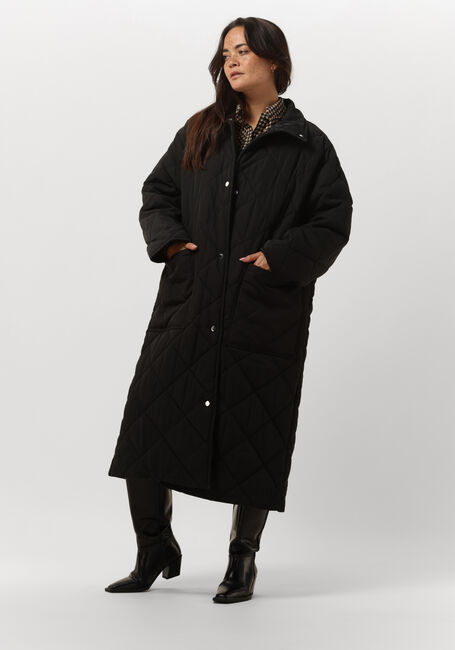 Schwarze STAND STUDIO Wattierte Jack SAGE COAT - large