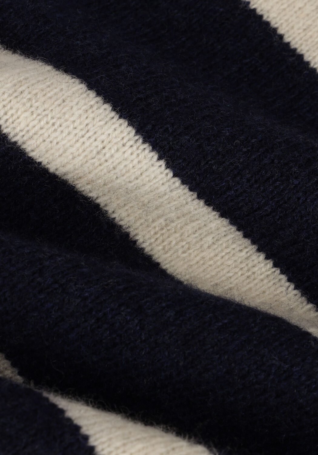 Dunkelblau ANERKJENDT Pullover AKRICO STRIPE LAMBSWOOL - large