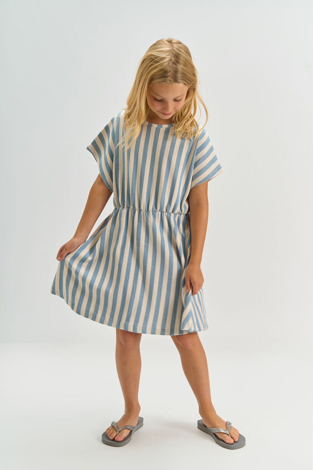 Blaue THE NEW Minikleid TNTALIA DRESS - large