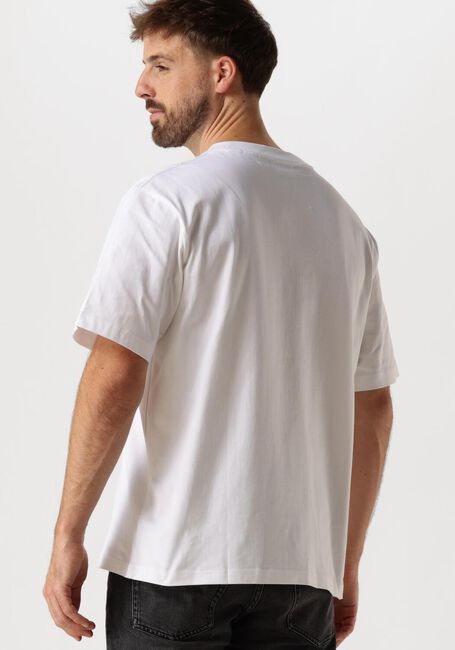 Weiße CALVIN KLEIN T-shirt HEAVY RELAXED TEE - large