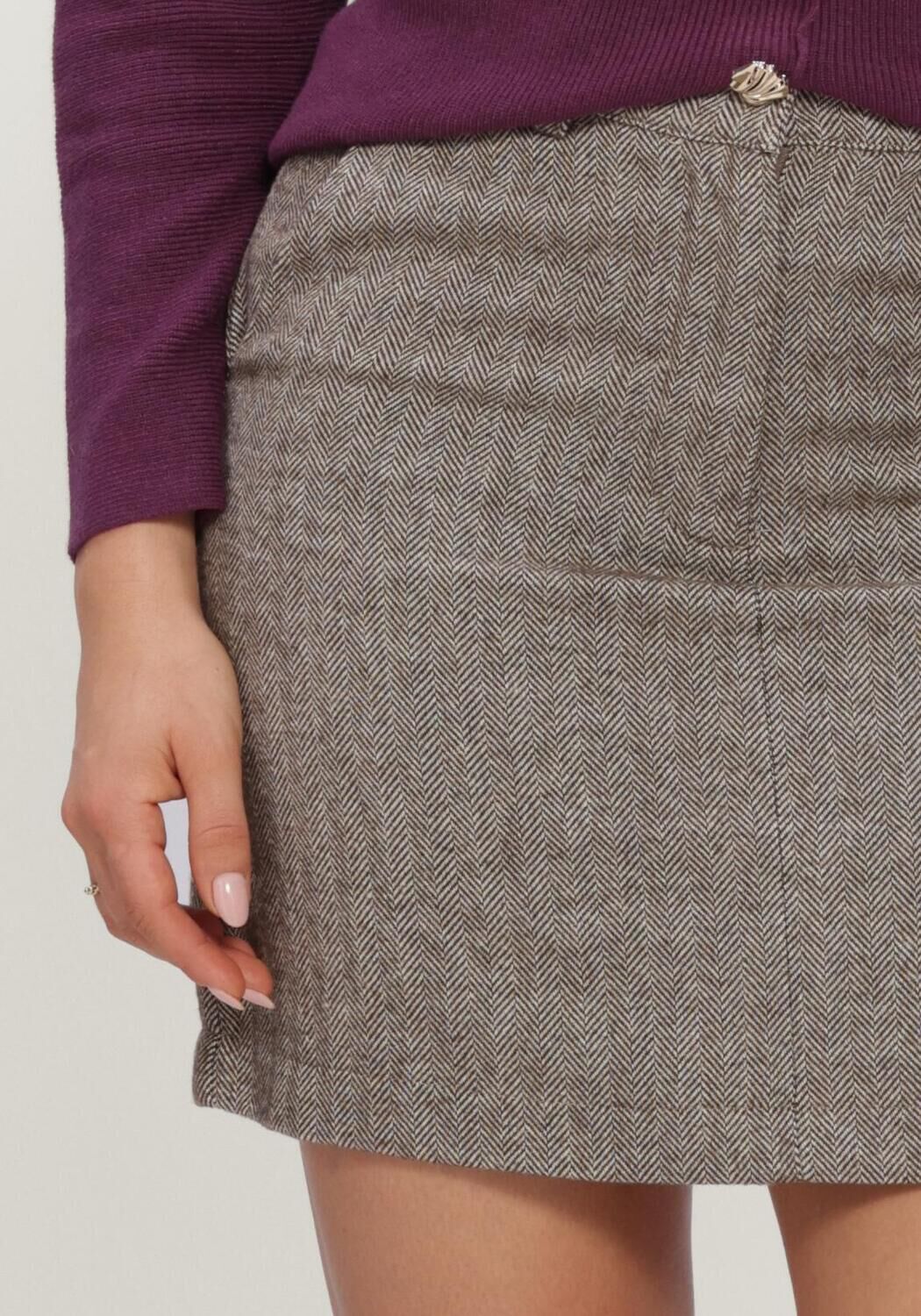 Taupe YDENCE Minirock SKIRT REMY - large
