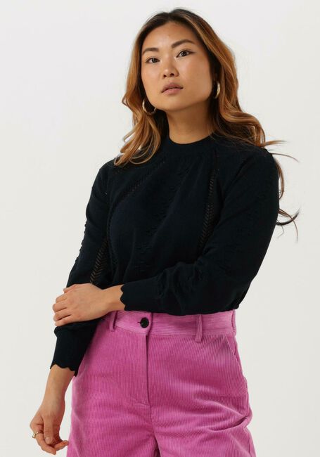 Dunkelblau OBJECT Pullover KALINA L/S KNIT PULLOVER - large