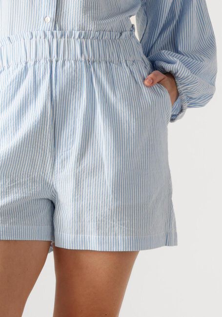 Blaue CIRCLE OF TRUST Kurze Hosen GABY SHORT STRIPE - large