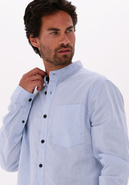 Hellblau ANERKJENDT Casual-Oberhemd AKLUKAS LINEN SHIRT - large