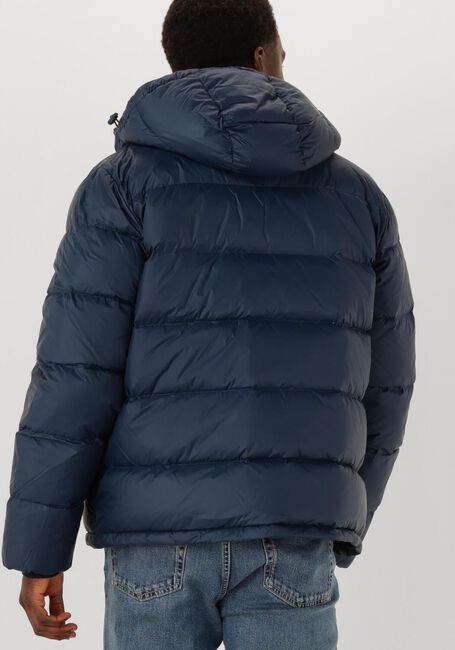 Blaue CALVIN KLEIN Wattierte Jack LS NYLON ZIP OFF HOOD DOWN PURRFER - large