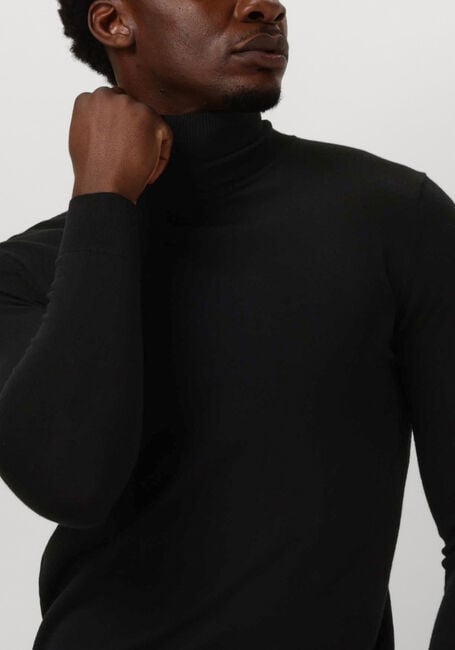 Schwarze PROFUOMO Rollkragenpullover PULLOVER ROLL NECK - large