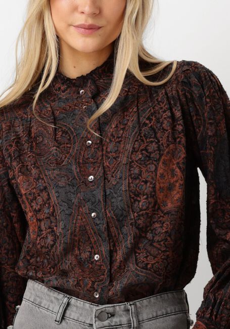 Schwarze ANTIK BATIK Blusen TAJARO BLOUSE - large